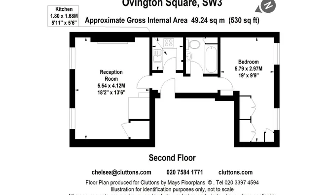 Недвижимость Ovington Square: 6
