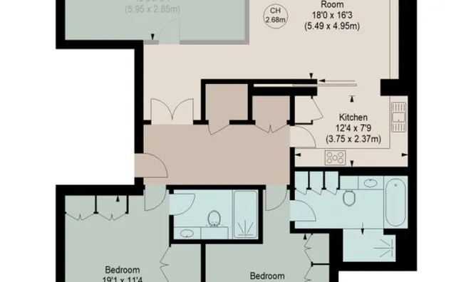 Недвижимость Chelsea Embankment, Chelsea: 12