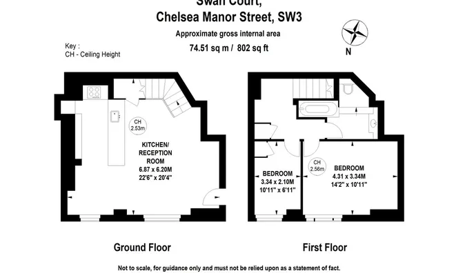 Недвижимость Swan Court, Chelsea Manor Street: 13