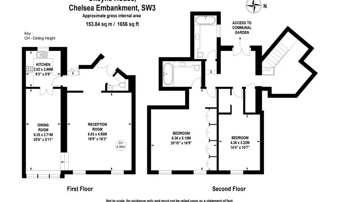 Недвижимость Cheyne House, Chelsea Embankment: 11