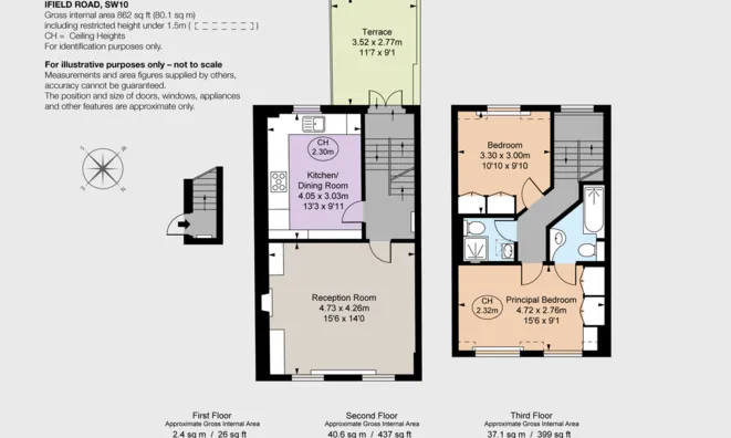 Недвижимость Ifield Road, Chelsea: 15