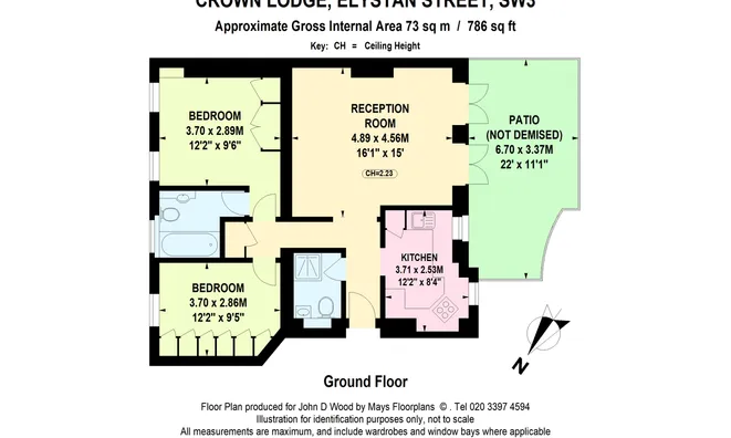 Недвижимость Crown Lodge, 12 Elystan Street: 15