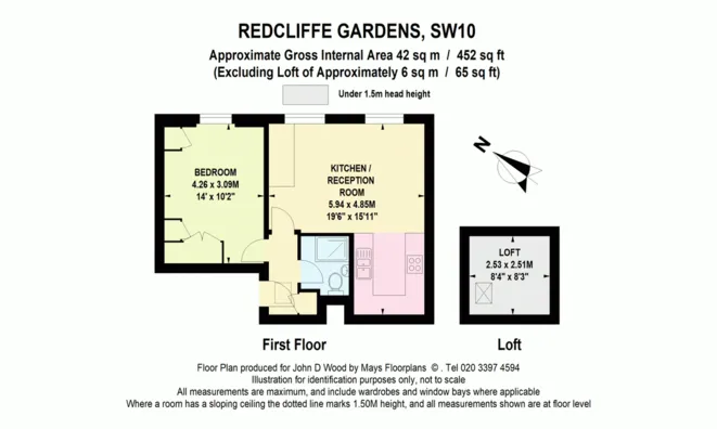 Недвижимость Redcliffe Gardens, Chelsea: 9