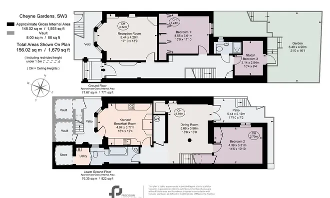 Недвижимость Cheyne Gardens: 19