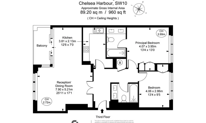 Недвижимость The Quadrangle, Chelsea Harbour: 13
