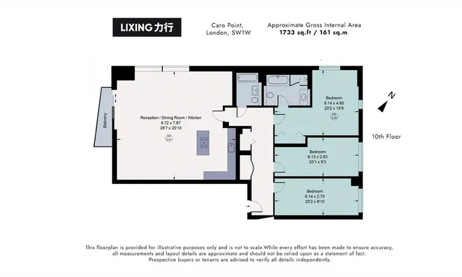 Недвижимость Caro Point, Grosvenor Waterside, Sloane Square: 25