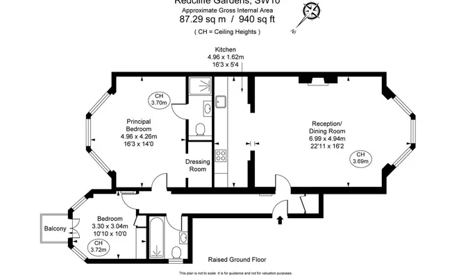 Недвижимость Redcliffe Gardens, Chelsea: 15