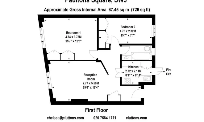 Недвижимость Paultons House, Paultons Square: 11