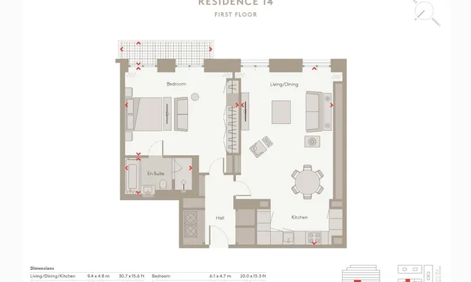 Недвижимость Nine Mulberry Square, Chelsea Barracks, Pimlico Road, Belgravia: 15