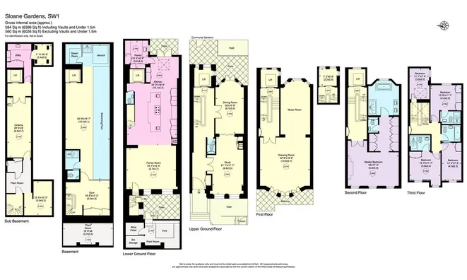Недвижимость Sloane Gardens, Belgravia: 18