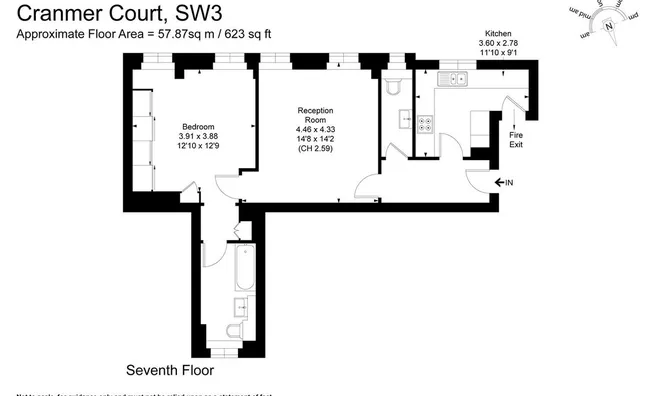Недвижимость Cranmer Court, Chelsea: 13