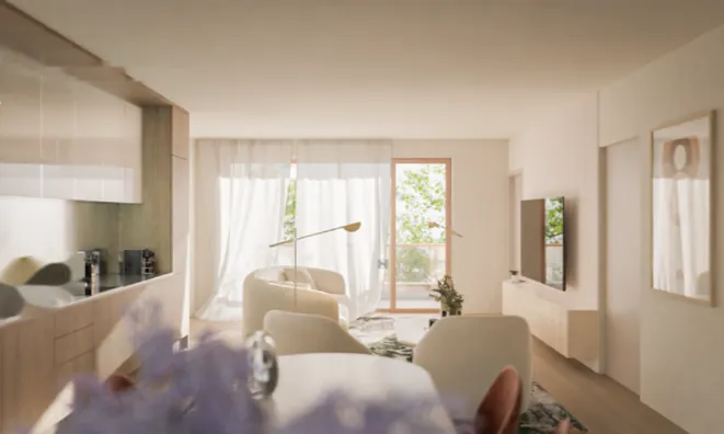 Недвижимость Квартира, 3-комнатная, Ново Любляна Бежиград: 6