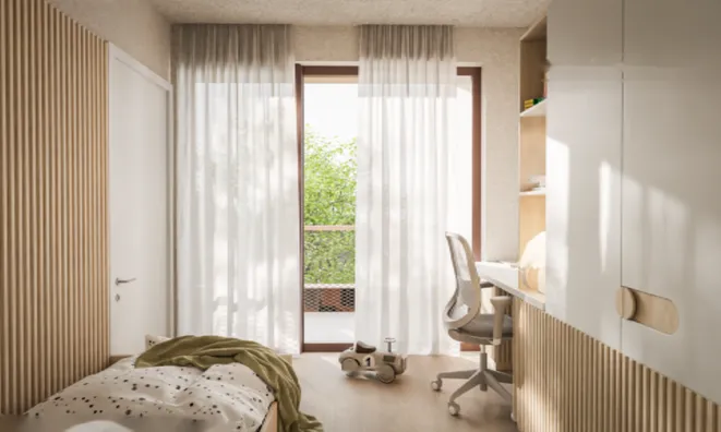 Недвижимость Квартира, 3-комнатная, Ново Любляна Бежиград: 16