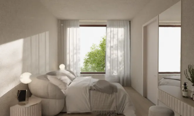 Недвижимость Квартира, 3-комнатная, Ново Любляна Бежиград: 17