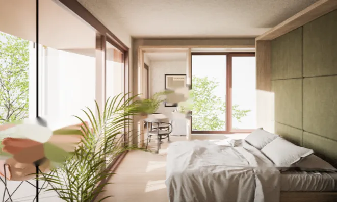 Недвижимость Квартира, 4 комнаты, Бежиград: 3