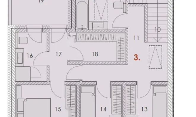 Недвижимость 4-комнатная квартира Жежица: 8