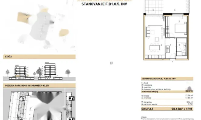 Недвижимость Двухкомнатная квартира Бежиград: 4