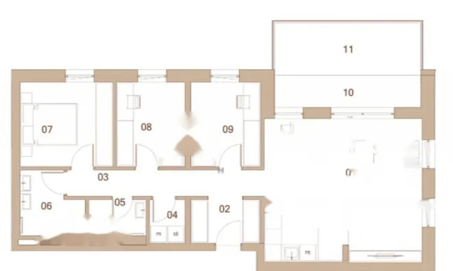 Недвижимость Квартира, 4-комнатная, Центр: 1