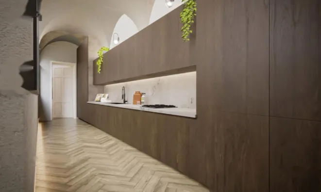 Недвижимость Четырехкомнатная квартира в Старой Любляне: 12