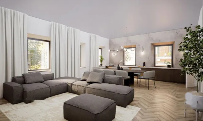 Недвижимость Четырехкомнатная квартира в Старой Любляне: 15