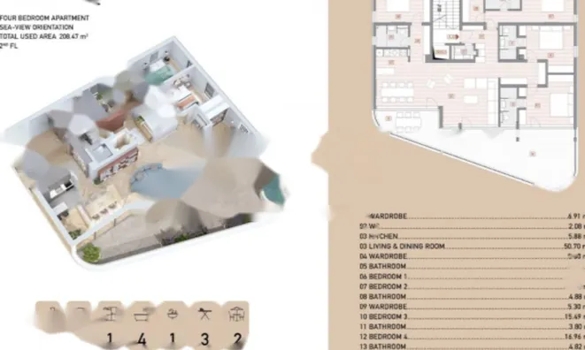 Недвижимость Новая квартира в Центре Опатии: 3