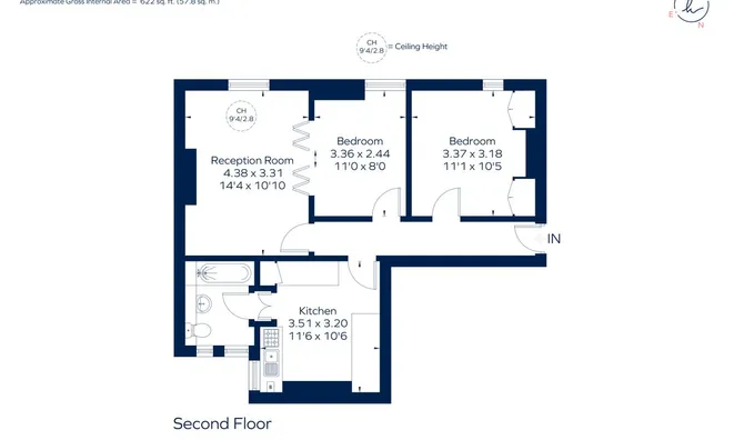 Недвижимость Cleveland Mansions: 12