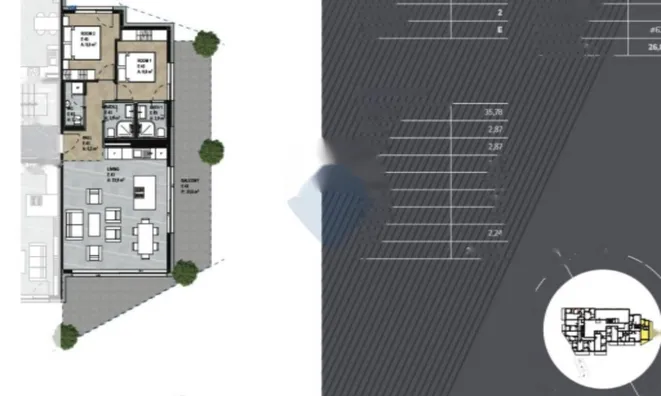 Недвижимость Трёхкомнатная Квартира Воложко: 5