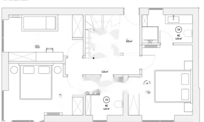 Недвижимость Четырехкомнатная квартира Павловац: 2