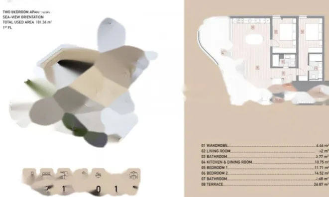Недвижимость Трехкомнатная квартира в центре: 10