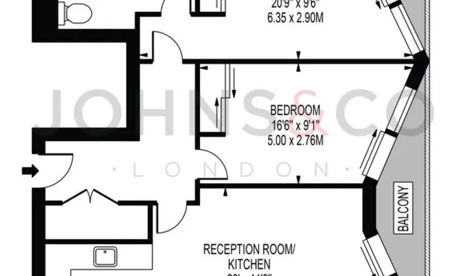 Недвижимость Riverlight Quay, Nine Elms: 12