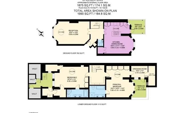 Недвижимость Draycott Place, Chelsea: 17