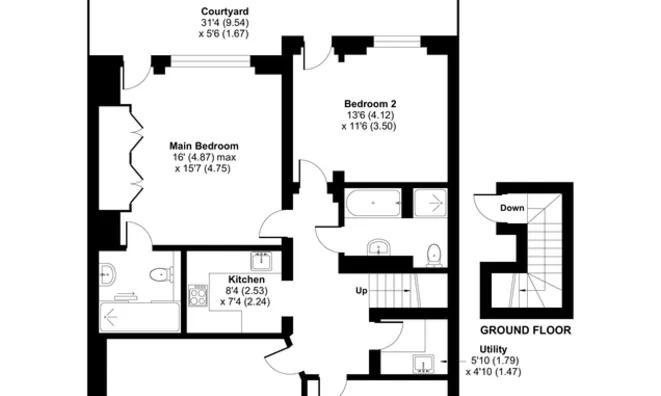 Недвижимость Roland Gardens, South Kensington: 20