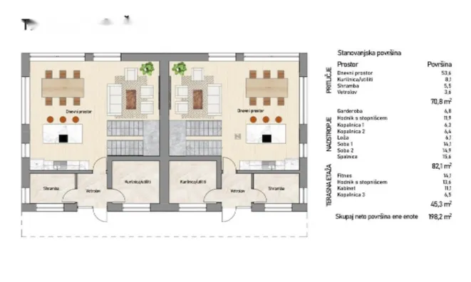 Недвижимость Двухквартирный дом Новое Дравле: 5