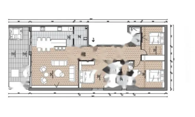 Недвижимость Четырёхкомнатная квартира в центре Опатии: 3
