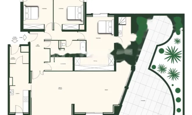 Недвижимость Apartment Monaco, La Rousse: 9