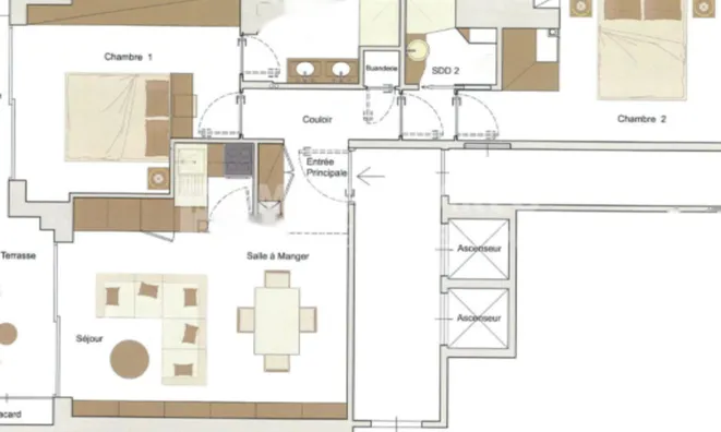 Недвижимость Apartment Monaco, La Rousse: 16