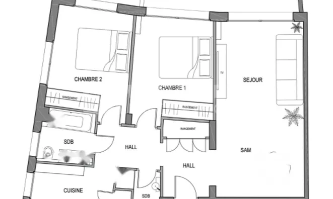 Недвижимость Apartment Monaco, La Rousse: 9