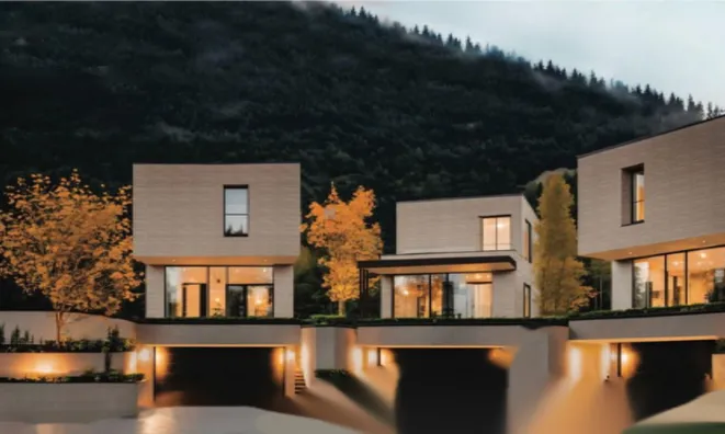 Недвижимость Дом с террасой Тацень: 10