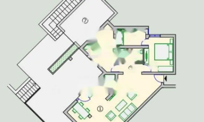 Недвижимость Трёхкомнатная квартира Ичичи: 12