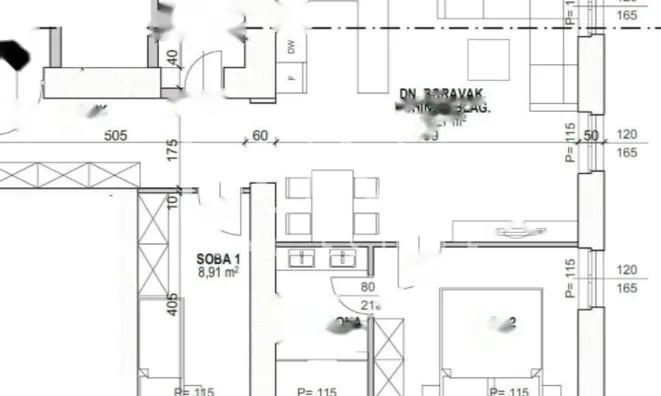 Недвижимость Двухкомнатная квартира в центре: 17