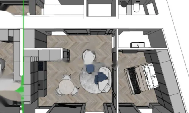 Недвижимость Двухкомнатная квартира в центре: 5