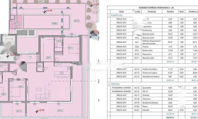 Недвижимость Четырехкомнатная квартира, центр, Опатия: 11