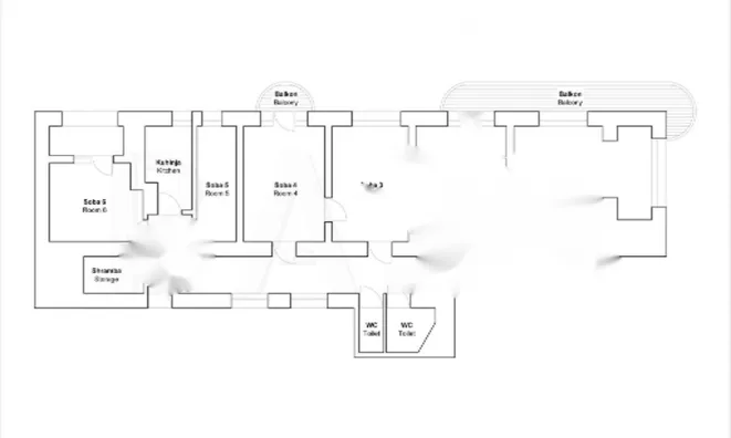 Недвижимость Квартира 5+ комнат в центре: 8