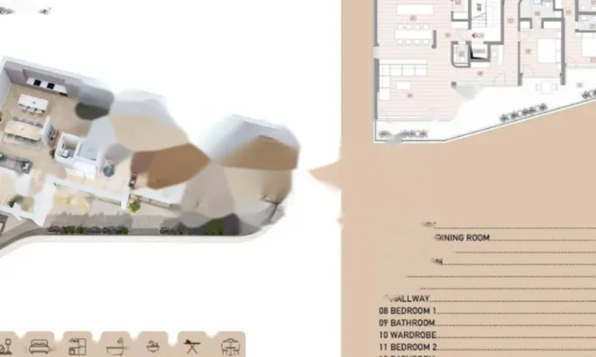 Недвижимость Четырехкомнатная квартира Волоско: 10