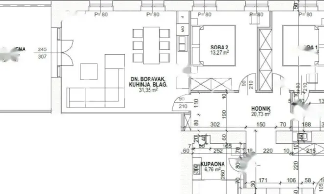 Недвижимость Двухкомнатная квартира в Центре: 13