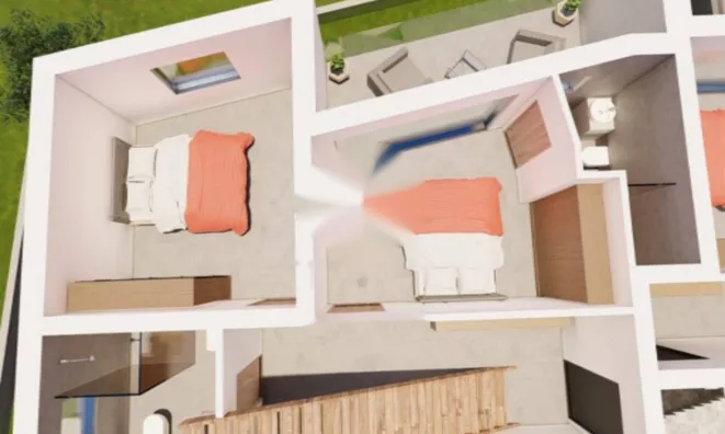 Недвижимость Трёхкомнатная квартира Ика: 5