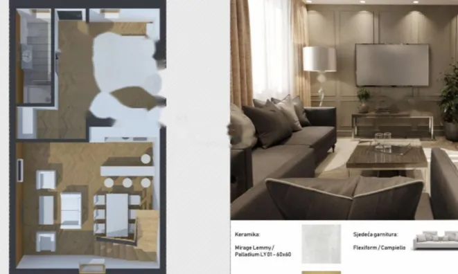 Недвижимость Двухкомнатная квартира Волоско: 28