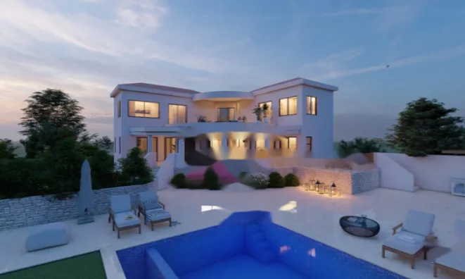 Недвижимость 5 Bedroom Villa For Sale in Pegeia, Paphos: 1