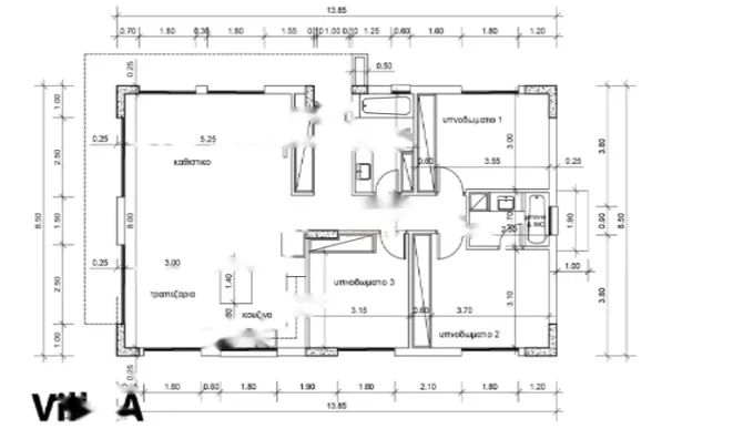 Недвижимость 3 Bedroom Villa for Sale in Parekklisia, Limassol: 11