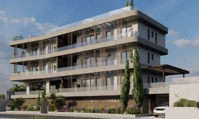 Недвижимость 3 Bedroom Apartment with Private Garden For Sale in Agios Athanasios, Limassol: 1